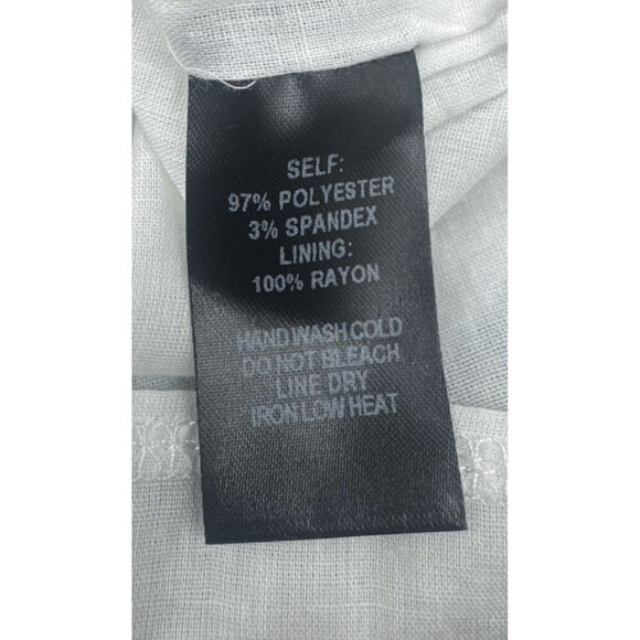 Lulu’s Women’s Dark Green Leaf Print Lined Romper Tie Back Sz M NEW - Picture 5 of 7